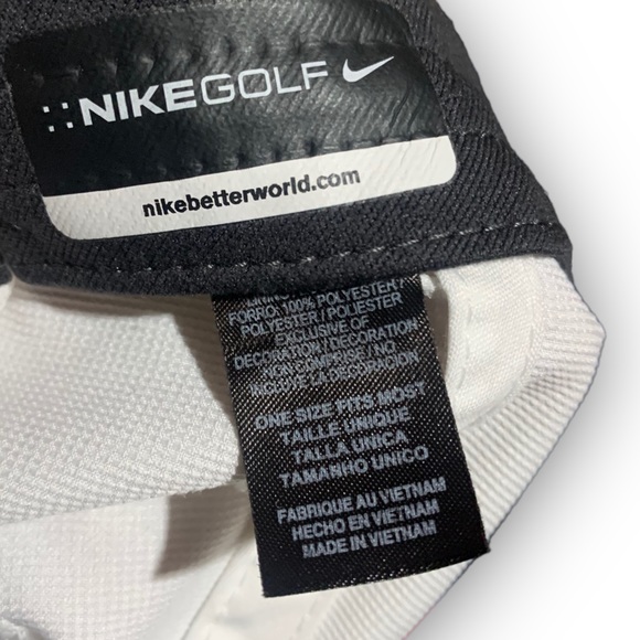 Nike Golf • White Velcro-Strap Cap / Hat - Picture 5 of 5